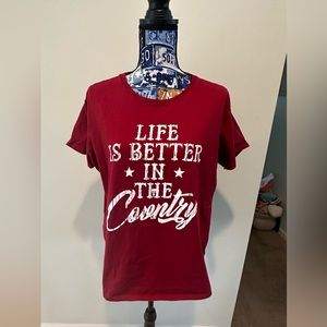 Better in the Country T shirt